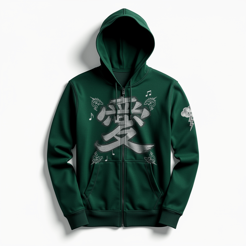 Japanese "Kanji" Hood - H3NRY’S WORLD